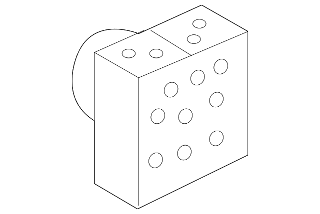 7T4Z-2C286-B Деталь ABS CONTROL UNIT