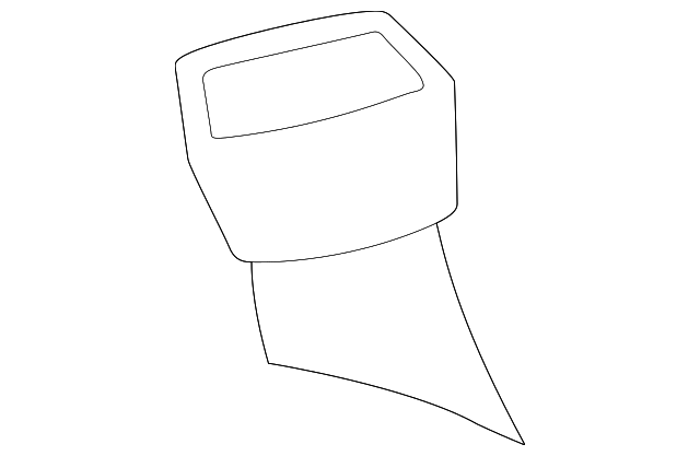 YK541DVAC Деталь BUCKLE END, RIGHT