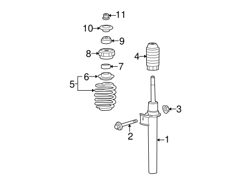 Fortwo STRUTS & COMPONENTS