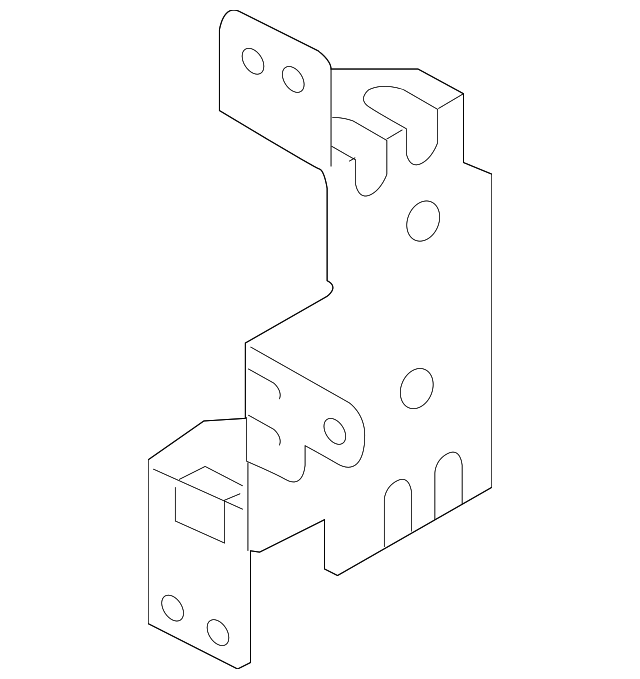 96176-2S700 Деталь SIDE BRACKET, RIGHT
