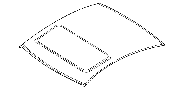 3B5-817-101-A Деталь ROOF PANEL