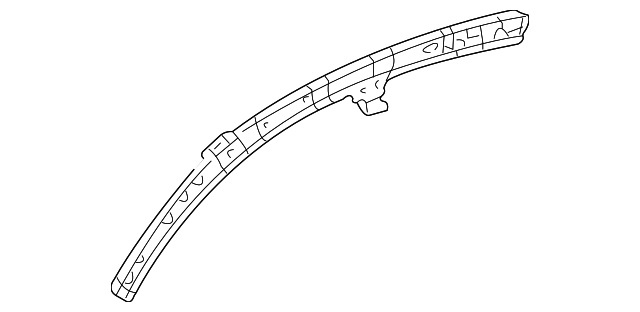 3B5-809-430-G Деталь ROOF RAIL, RIGHT