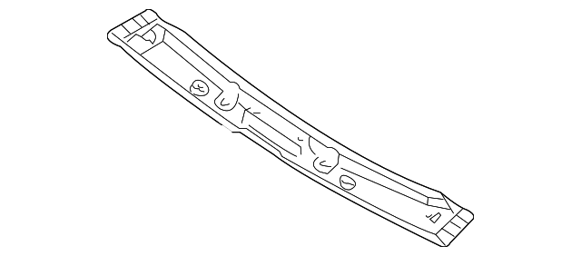 3B0-817-121-B Деталь HEADER PANEL