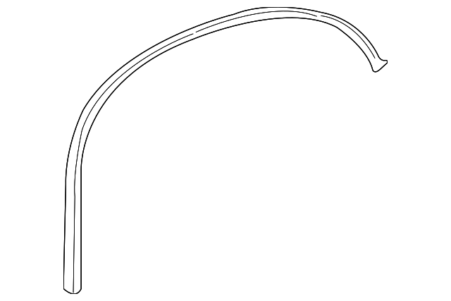 3B5-854-701-B41 Деталь DRIP MOLDING, LEFT