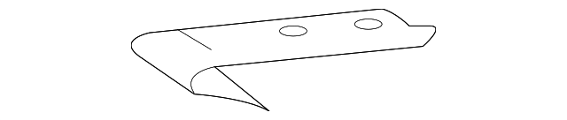 1HB26XDVAA Деталь SCUFF PLATE, LEFT