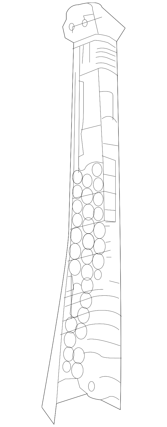 1HB06NCVAA Деталь CENTER PLR TRIM, LEFT