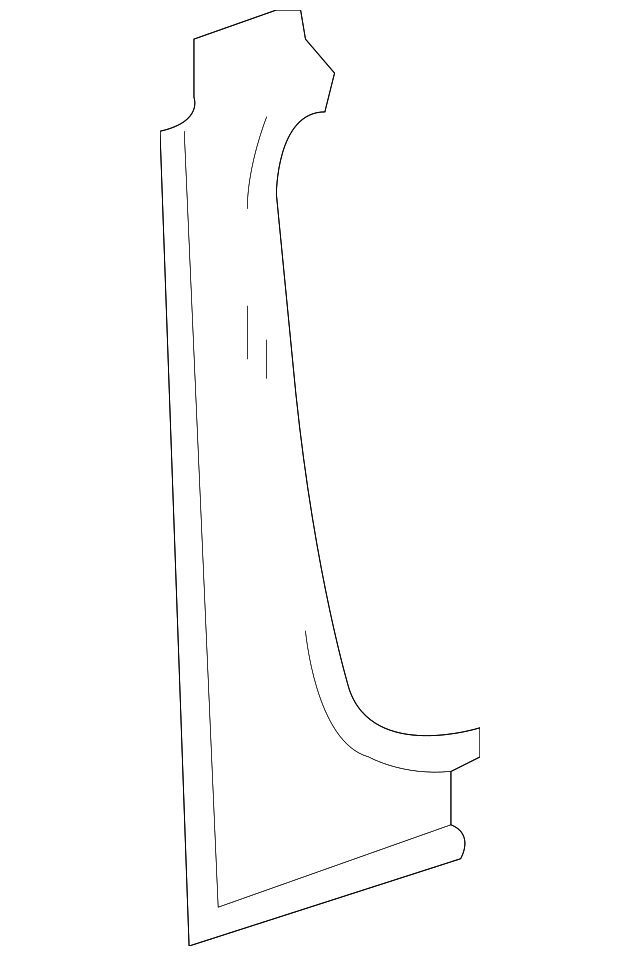 1HC77NCVAA Деталь FRONT TRIM, LEFT
