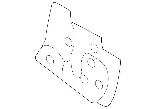 8V7-813-393 Деталь FILLER PLATE, LEFT