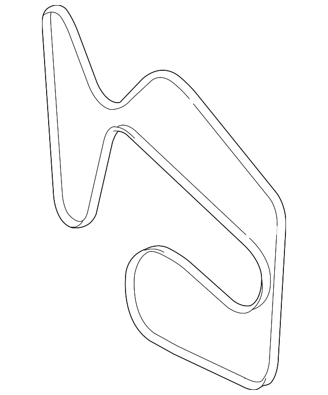 12577770 SERPENTINE BELT