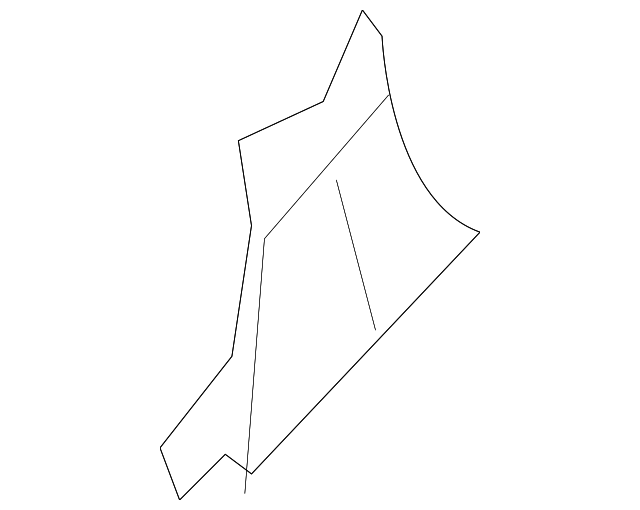 1DX41XDVAB Деталь ANCHOR COVER, LEFT