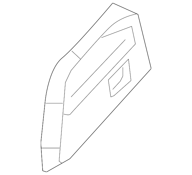 1FY271J8AA Деталь FRONT SHIELD, LEFT
