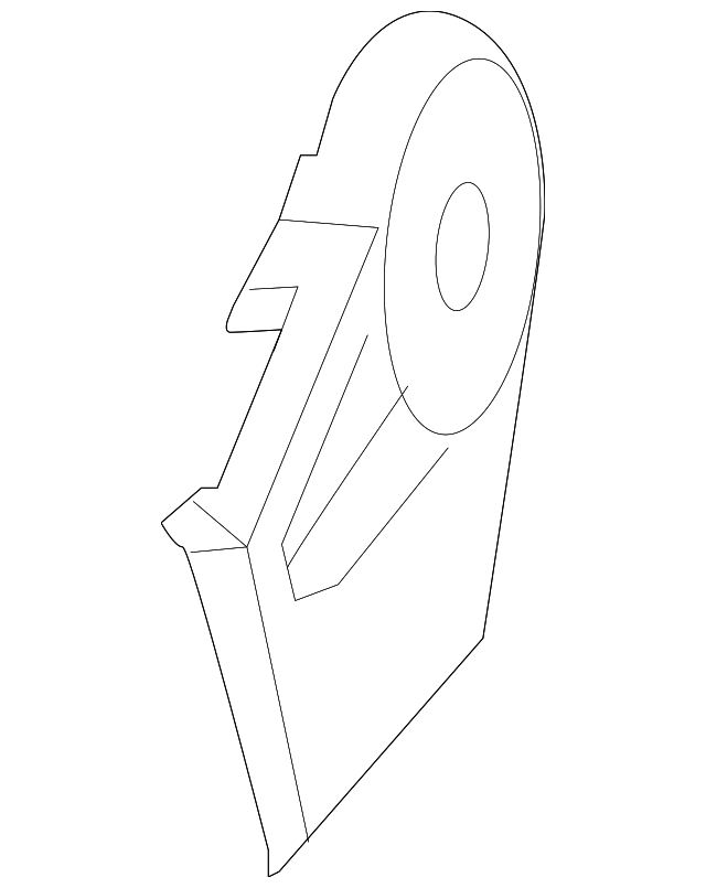 1JU821DVAA Деталь REAR SHIELD, LEFT