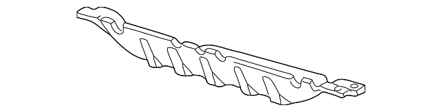 F5UZ19E667A Деталь LOWER DEFLECTOR