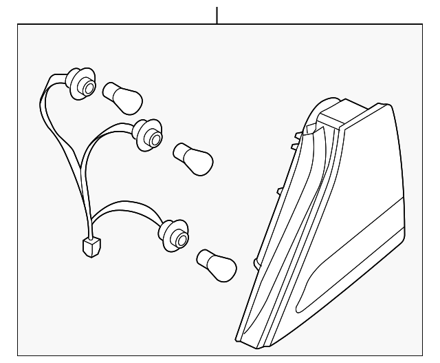 3565086Z01 Деталь TAIL LAMP ASSY, RIGHT