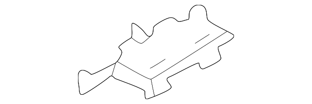 T001-50-9H3B Деталь ROOF MOLDING CLIP, LEFT