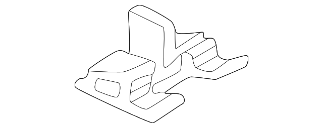 T0Y150629C Деталь ROOF MOLDING CLIP, RIGHT