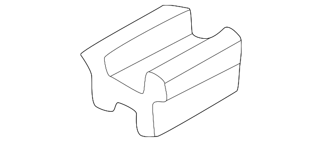 T001509H7A Деталь ROOF MOLDING CLIP, LEFT