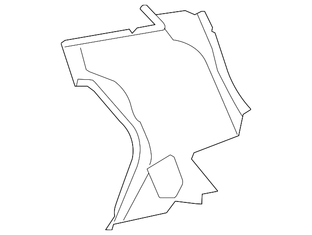 61731-52220 Деталь INNER SIDE PANEL, RIGHT