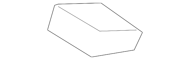 61826-52040 Деталь INNER SIDE PANEL PAD, RIGHT
