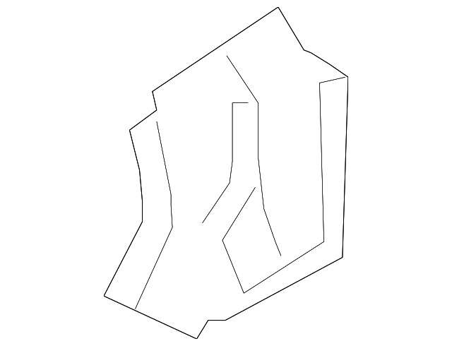 61737-52090 Деталь INNER REINF, RIGHT