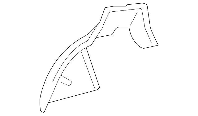 61607-52330 Деталь INNER WHEELHOUSE, RIGHT