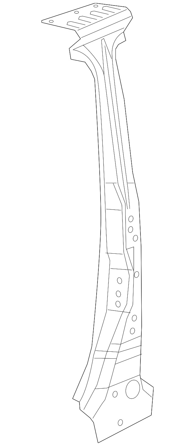 68246225AA Деталь CENTER PLR REINF, RIGHT