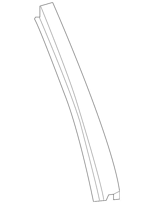 ZZCA-50-H11 Деталь FRONT MOLDING, RIGHT