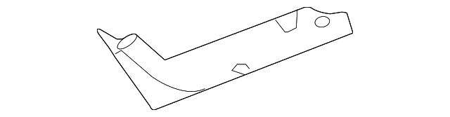 15083334 Деталь COWL SIDE PANEL REINFORCEMENT, RIGHT