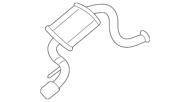 5181382AC Деталь RESONATOR & PIPE, RIGHT