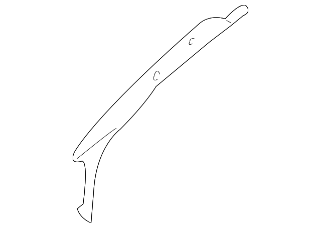 3L2Z7803596AAB Деталь WINDSHIELD TRIM, RIGHT