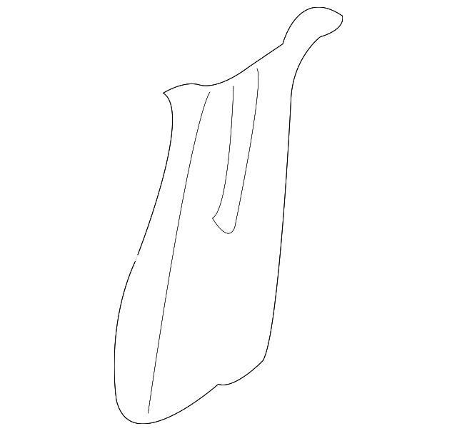 3L2Z9824347AAB Деталь CENTER PANEL, LEFT