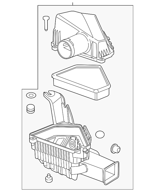 20880138 AIR CLEANER ASSY