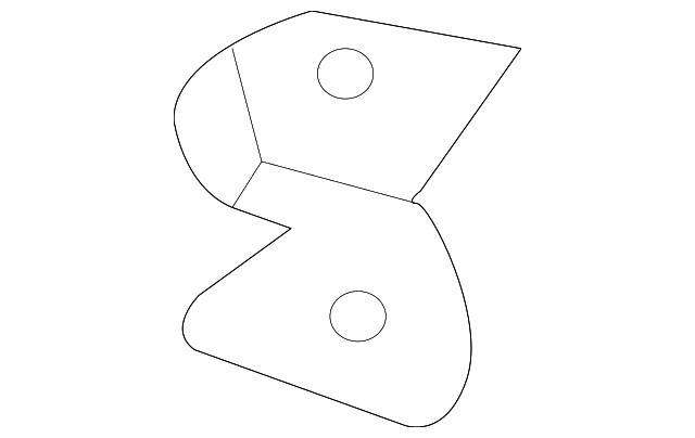 2L1Z-7860262-AAB Деталь COVER, RIGHT