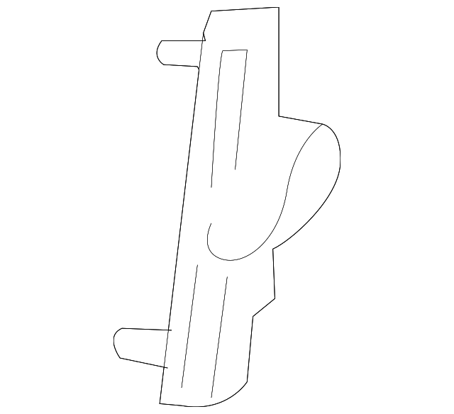 4L1Z-78602B82-AAA Деталь HEIGHT ADJUSTER, RIGHT