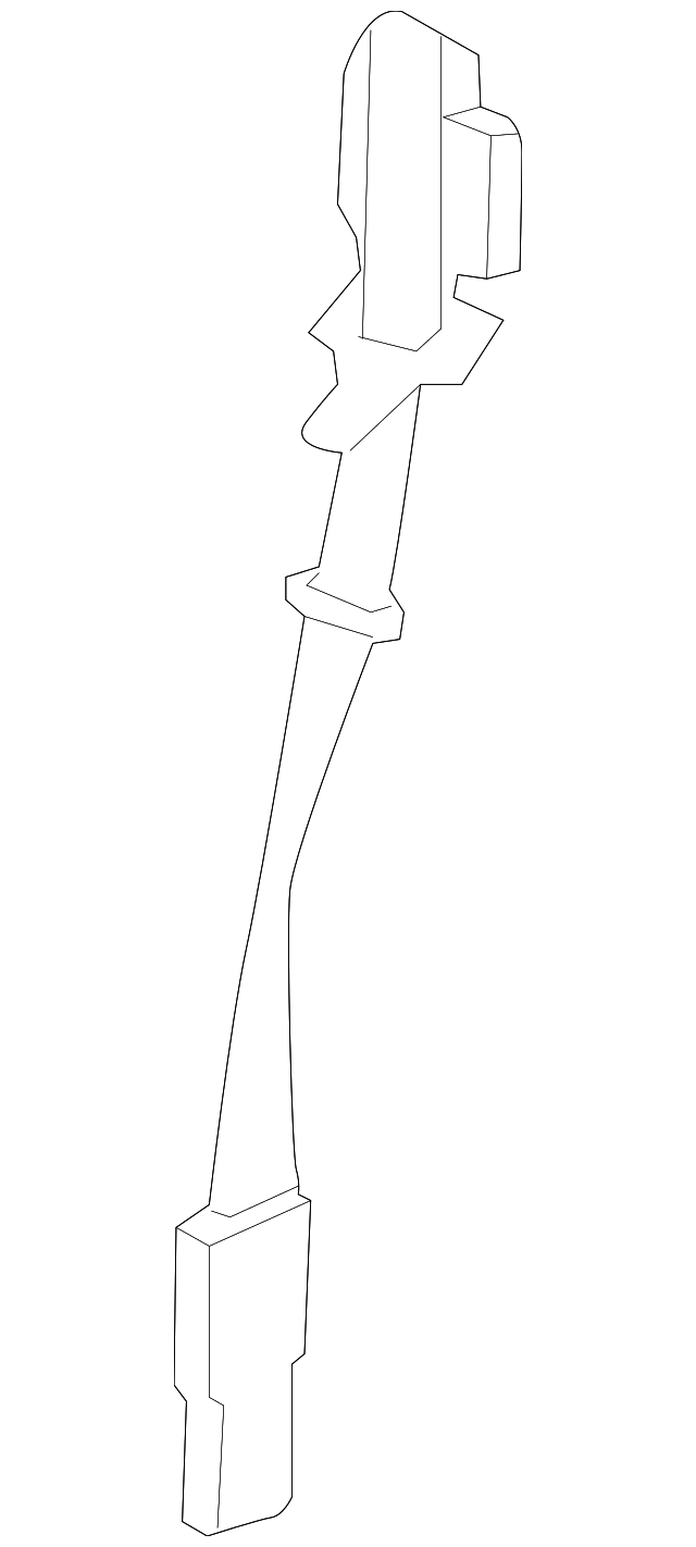 6L1Z-78611B64-AA Деталь CENTER SEAT BELT
