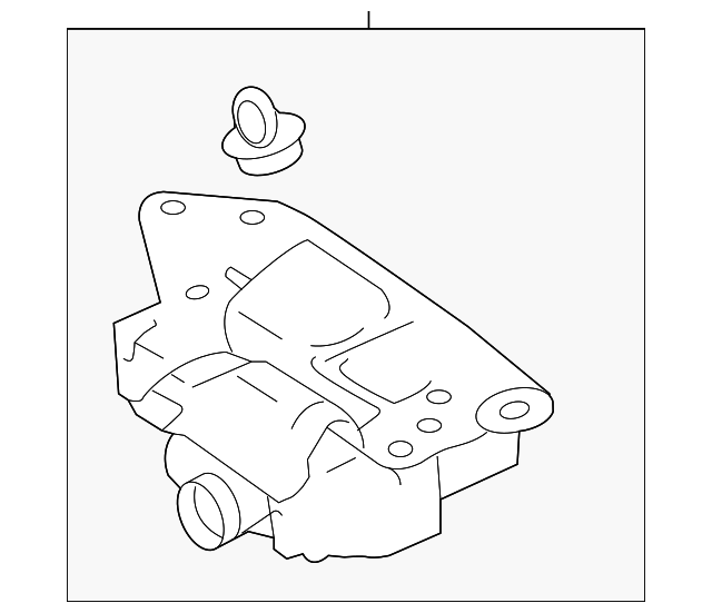 86460-47010 Деталь LANE ASSIST CMRA