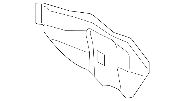 58383-12140 Деталь REINF PANEL, RIGHT