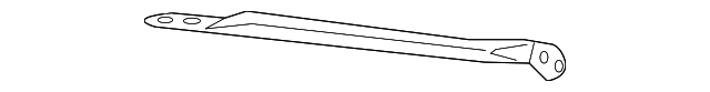 53682-24010 SIDE BRACE, LEFT