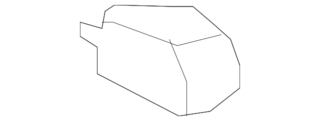 72127FG001 Деталь DUCT, RIGHT
