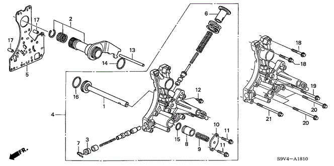 TRANSMISSION - AUTOMATIC/AT REGULATOR BODY ('06-) for 2007 Honda PILOT #1