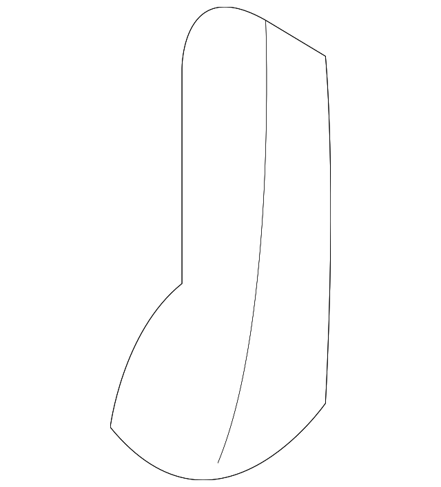 83610-4D000DP Деталь HANDLE, INSIDE, LEFT