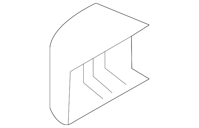 83652-4D000 Деталь HANDLE, OUTSIDE COVER, LEFT