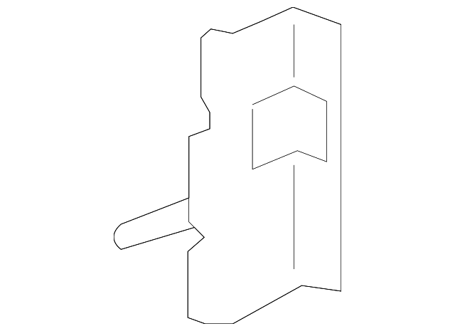 81447-4D500 Деталь ACTUATOR, LEFT