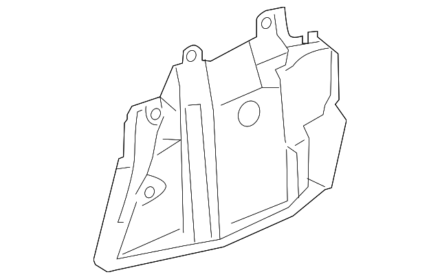 MR974866 Деталь SIDE COVER, RIGHT
