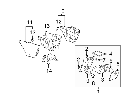Uplander FRONT CONSOLE 2
