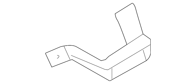 82952-EL00A Деталь PULL HANDLE BRACKET, RIGHT