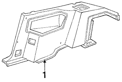 Escort INTERIOR TRIM - QUARTER PANELS 3