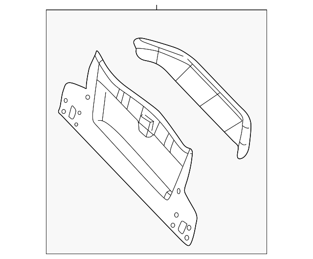 4575210AF Деталь REAR BODY PANEL