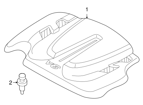 Santa Fe ENGINE APPEARANCE COVER