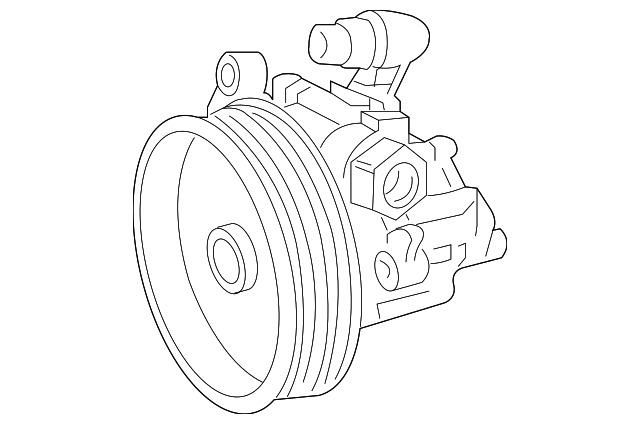 68006168AA Деталь POWER STEERING PUMP